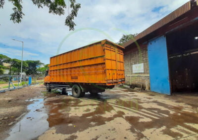 coconut trucking