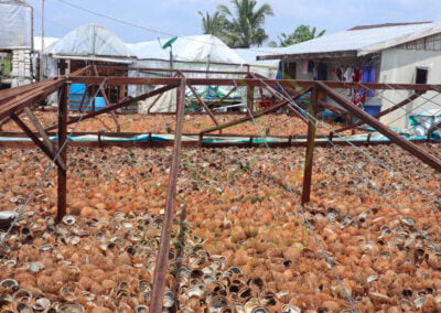 copra drying method